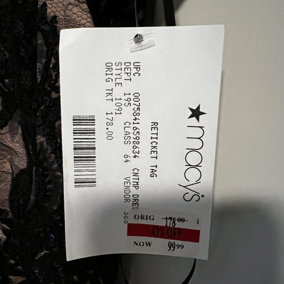 Sequined little black dress! - Picture 6 of 6